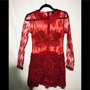 Lace dress very sexy